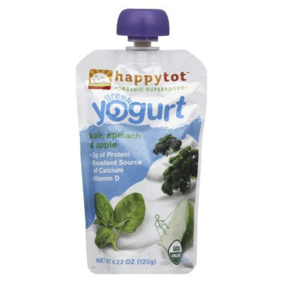Happy Tot Happytot Greek Yogurt - Kale , Spinach & Apple 4.22 oz