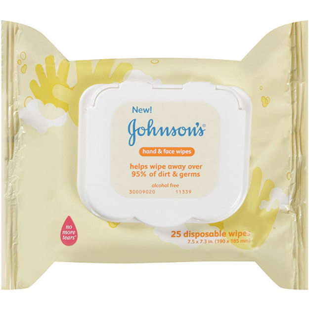 Johnson's® Baby Hand & Face Wipes