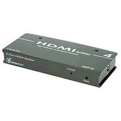 Connectgear 1 in 4 out HDMI Splitter