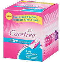 Carefree Carefree Ultra Protection - Long Unscented with Wings 14-count (Pack of 3)