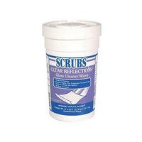 SCRUBS CLEAR REFLECTIONS Glass & Surface Wipes