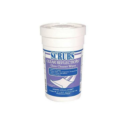 SCRUBS CLEAR REFLECTIONS Glass & Surface Wipes