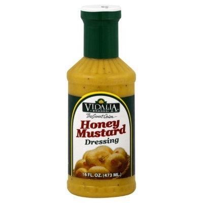 Vidalia Brand Sweet Onion Honey Mustard Dressing, 16-Ounce (Pack of 6)