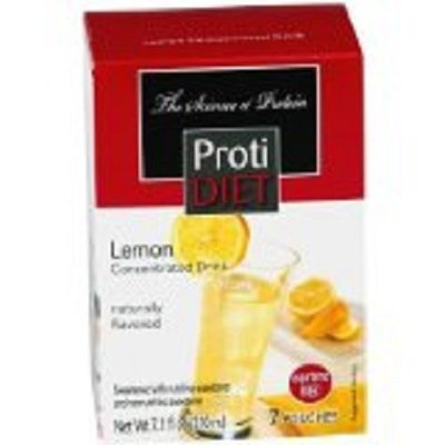 Protidiet Proti Diet Lemon Concentrated Drink Mix (7 Pouches) Aspartame Free