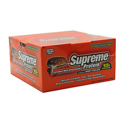 Supreme Protein Caramel Nut Chocolate Protein Bars