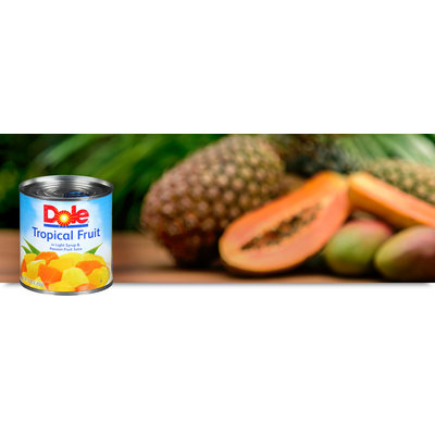 Dole Tropical Fruit In Light Syrup & Passion Fruit Juice