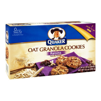 Quaker® Oat Granola Raisin Cookies