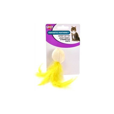 Ethical Plush Fantastic Feathers Ball Catnip Cat Toy
