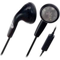 Stereo Earphones with In-Line Mic & Control - White