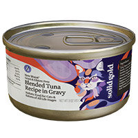Solid Gold Blended Tuna Gourmet Canned Food for Cats