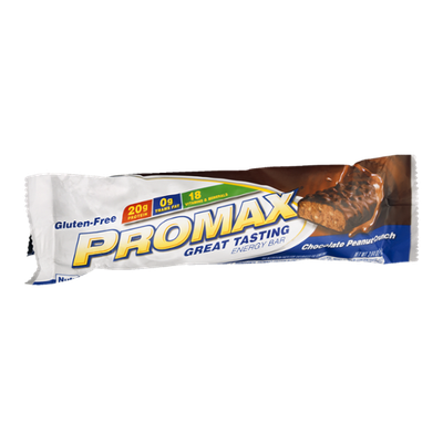 Promax Energy Bar Chocolate Peanut Crunch Gluten-Free