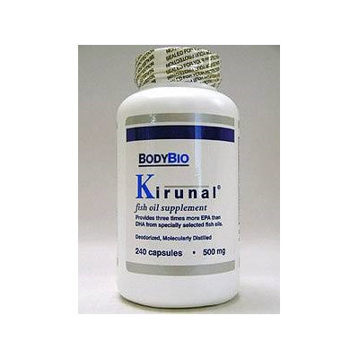 Kirunal 500 mg 240 caps by BodyBio/E-Lyte