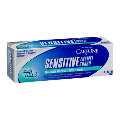 CareOne Sensitive Enamel Guard Anti-Cavity Toothpaste Fresh Mint