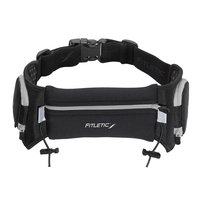 David Shaw Silverware Na Ltd Quench Retractable Hydration Belt Black/Gray-S/M