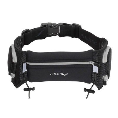 David Shaw Silverware Na Ltd Quench Retractable Hydration Belt Black/Gray-S/M