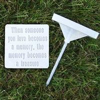 Drs. Foster & Smith Pet Memorials Marker w/basic message