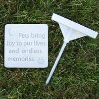 Hueter Toledo Endless Poem Memory Stone Pet Memorial (5