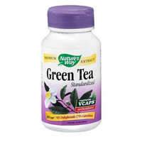 Nature's Way Green Tea Standardized Dietary Supplement Vegetarian Vcaps