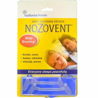 Scandinavian Formulas Nozovent Anti-Snoring Device 2 Pieces