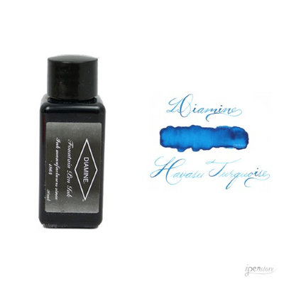 Diamine 30 ml Bottle Fountain Pen Ink, Havasu Turquoise