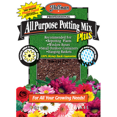 A.h. Hoffman, Inc. Hoffman All-Purpose Potting Mix Plus - 4 quart
