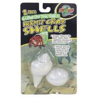 Zoo Med Hermit Crab Glow in the Dark Shells, Pack of 2 Shells