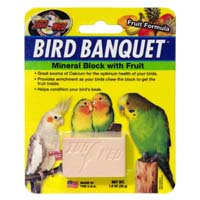 Zoo Med Labs Inc. Zoo Med Bird Banquet Fruit Mineral Treat SM
