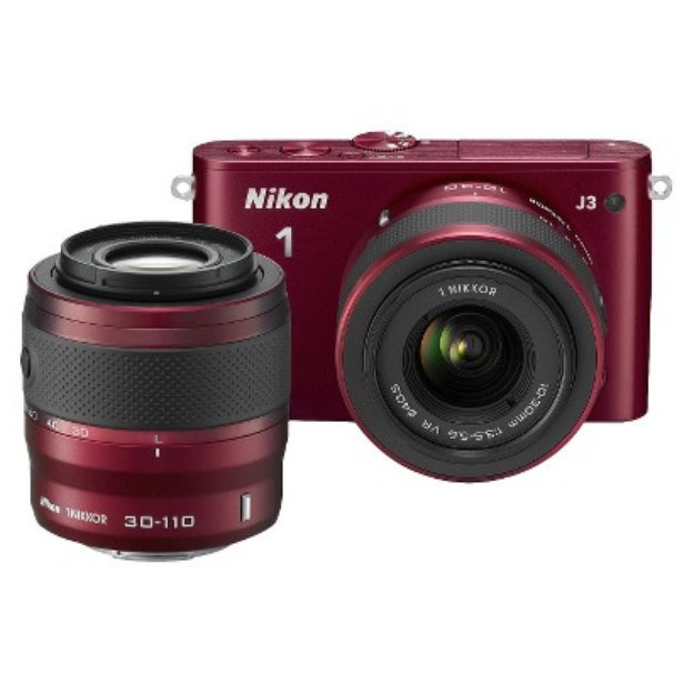Nikon 1 J3 14.2MP Digital Camera with 1030mm and 30110mm Lenses