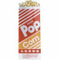 Gold Medal Products 2053 One-Ounce Popcorn Bags - Box of 1000