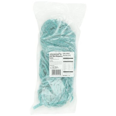 Gustaf's Sour Blue Raspberry Laces, 2-Pound Bags (Pack of 2)