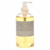 k. hall designs Natural Liquid Soap, Milk, 12 fl oz