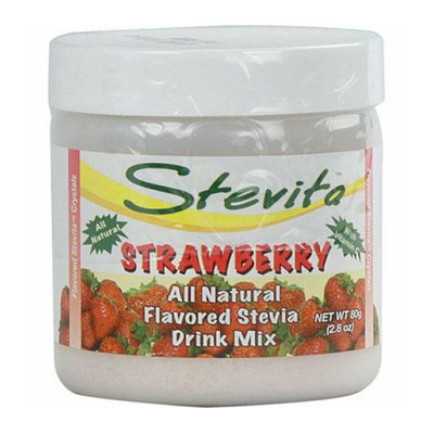 Stevita Flavored Stevia Drink Mix Strawberry 2.8 oz