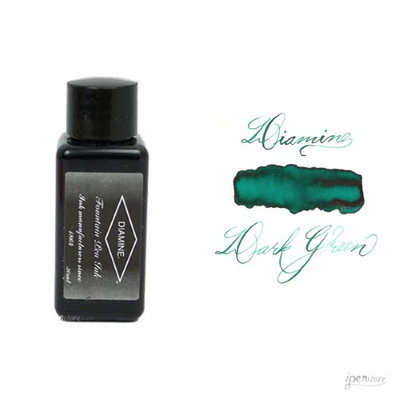 Diamine 30 ml Bottle Fountain Pen Ink, Dark Green
