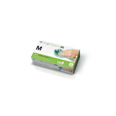 Medline Aloetouch 3G PowderFree LatexFree Synthetic Exam Gloves