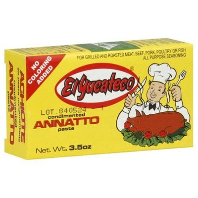El Yucateco Achiote Paste, 3.5-Ounce (Pack of 12)