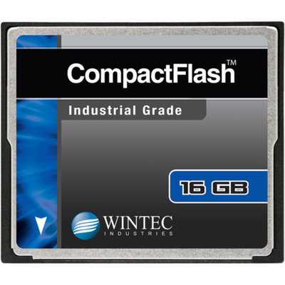 Wintec Industrial Grade SLC NAND 16GB CompactFlash Card, Black