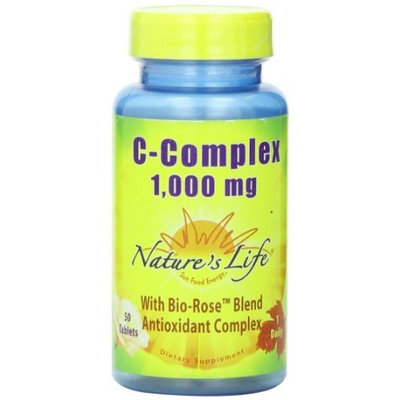 Nature's Life C-Complex Tablets, 1000 Mg, 50 Count