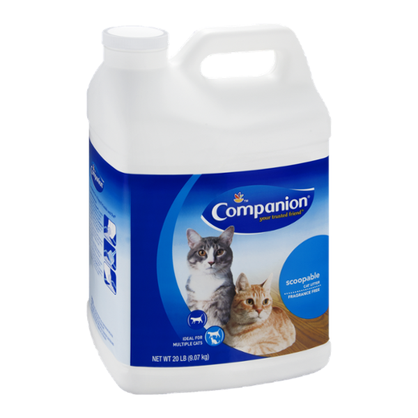 Companion Cat Litter Scoopable Fragrance Free Reviews 2019
