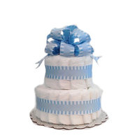 Rubber Ducky Classic Pastel Baby Shower Diaper Cake