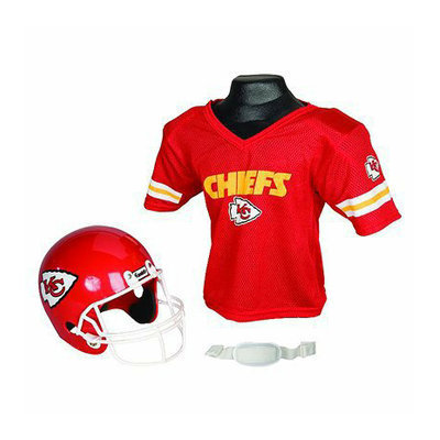Franklin Sports NFL Chiefs Helmet/Jersey set- OSFM ages 5-9