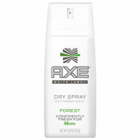 Axe White Label AXE White Label Dry Spray Antiperspirant, Forest, 3.8 oz