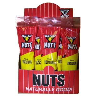 Trophy Nut Natural Pistachios, 1.25-Ounce Bags (Pack of 24)