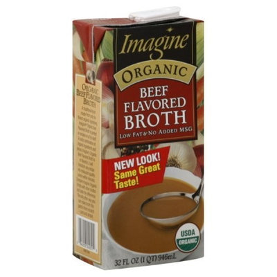 Imagine Foods Imagine Organic Beef Broth, 32 Ounce