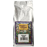 The Organic Coffee Company The Organic Coffee Co. Whole Bean, Chocolate Almond, 32 Ounce
