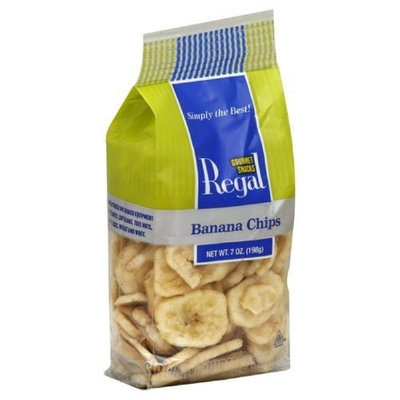 Regal Banana Chips, 7-Ounce (Pack of 8)
