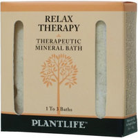 Plantlife Relax Therapeutic Mineral Bath Salt - 3oz