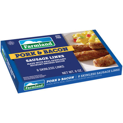 Farmland® Pork & Bacon Sausage Links 8 ct Box