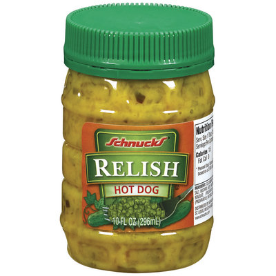 Schnucks Hot Dog Relish 10 Fl Oz Plastic Jar