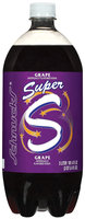 Schnucks Grape Super S Soda 3 L Plastic Bottle