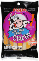 Stater Bros.® Colby Jack Cheese Sticks 12 ct Bag